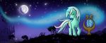  cool_colors equine female feral friendship_is_magic hasbro horn horse lyra_(mlp) lyra_heartstrings_(mlp) mammal mare_in_the_moon moon music my_little_pony night performance pony serenade solo stars unicorn zephrysdaemon 