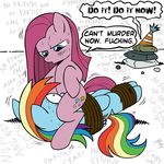  friendship_is_magic gloomy_pie megasweet my_little_pony pinkie_pie rainbow_dash rocky 