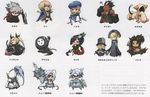  6+girls arakune blazblue carl_clover chibi everyone hakumen iron_tager jin_kisaragi lao_jiu litchi_faye_ling multiple_boys multiple_girls nago nirvana noel_vermillion nu-13 rachel_alucard ragna_the_bloodedge shishigami_bang taokaka 