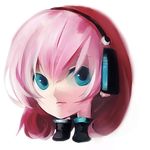  aqua_eyes bad_id bad_pixiv_id banpai_akira boots headphones long_hair megurine_luka pink_hair solo vocaloid what when_you_see_it 