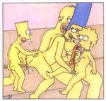  bart_simpson homer_simpson lisa_simpson marge_simpson the_simpsons 