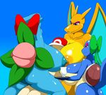  charizard ivysaur mistress_lady_silver pokemon red squirtle 