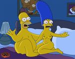  homer_simpson marge_simpson skb tagme the_simpsons 