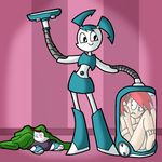  crossover foster&#039;s_home_for_imaginary_friends frankie_foster jenny_wakeman my_life_as_a_teenage_robot retal4 