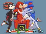  battle_angel knuckles_the_echidna shadow_the_hedgehog silver_the_hedgehog sonic_team sonic_the_hedgehog 