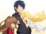  crossover dragon_crisis! rose ryuuji_takasu taiga_aisaka toradora! 