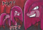  cutie_mark equine evil_grin female feral friendship_is_magic fur hasbro horse mammal my_little_pony party pink_fur pinkamena pinkamena_(mlp) pinkie_pie_(mlp) pony psycho psycho_smile setokaibablue-eyes smile 