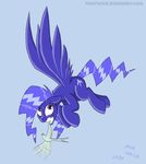  blueball_blitz cool_colors equine female feral friendship_is_magic hasbro horse mammal my_little_pony pegasus pony poor_yorick shadowbolts_(mlp) solo wings 