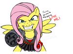  ammunition angry clk300 clothing english_text equine female feral fluttershy_(mlp) friendship_is_magic hair hasbro heavy_(team_fortress_2) love_me mammal minigun my_little_pony pegasus pink_hair plain_background psycho solo team_fortress_2 text transparent_background wings 