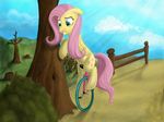  equine female feral fluttershy_(mlp) friendship_is_magic hasbro hereticalrants horse mammal my_little_pony nervous pegasus pony solo uhoh unicycle wings wobbly 