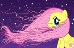  female feral flowing_hair fluttershy_(mlp) friendship_is_magic hasbro horse mammal moabite my_little_pony pegasus pony solo wings 