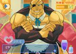  capcom dating_sim eyepatch male male_focus sagat scar smile street_fighter tk_(hibatidori) 