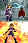  1girl banned_artist cure_black duplicate futari_wa_precure kamen_rider kamen_rider_black_rx kamen_rider_black_rx_(series) magical_girl misumi_nagisa parody precure raburebo 