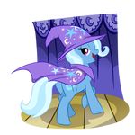  cape cool_colors csimadmax cutie_mark equine female feral friendship_is_magic hasbro horse madmax mammal my_little_pony plain_background pony purple_eyes solo transparent_background trixie_(mlp) unicorn wizard_hat 