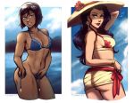  2girls iahfy korra legend_of_korra multiple_girls tagme 