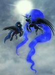  alicorn equine female friendship_is_magic glowing_eyes hasbro horn iram male my_little_pony nightmare_moon_(mlp) pegasus shadowbolts_(mlp) wings 