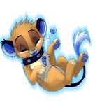  &hearts; alpha_channel collar cub cute eyes_closed feline lion male mammal open_mouth plain_background smile solo teeth transparent_background vengefulspirits young 