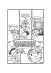  black_and_white comic cute dvd how_to_train_your_dragon lagomorph mammal monochrome rabbit ruffy 