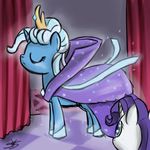 dress equine female feral friendship_is_magic grand_galloping_gala hasbro horn horse mammal my_little_pony pony rarity_(mlp) speccysy trixie_(mlp) unicorn 