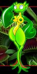  anthro breasts carnivine dionaea_muscipula female flora_fauna gb_of_bs green green_body green_nipples nintendo nipples nude photo_background plant pok&#233;mon pok&eacute;mon red_eyes solo thighs venus_flytrap video_games wide_hips 