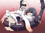  akemi_homura bdsm bestiality blank_eyes bondage bound bound_wrists clothed_sex cum cum_explosion cum_in_pussy cum_inside cum_pool ejaculation feet folded gag gradient gradient_background kyubey legs_up mahou_shoujo_madoka_magica missionary pantyhose penis pepo_(absolute1123) rape restrained sex text tied_hands torn_clothes torn_pantyhose uncensored vaginal 