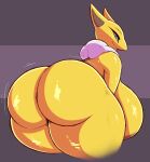 back_boob big_breasts big_butt breasts butt female generation_1_pokemon hi_res huge_breasts huge_butt hypno_(pokemon) looking_at_viewer looking_back looking_back_at_viewer mammal nintendo nude pokemon pokemon_(species) presenting presenting_hindquarters r-mk side_boob smile solo tapir thick_thighs wide_hips