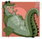 belly big_belly bone crocodile crocodilian crocodylid digestion disney fatal feral male oral_vore reptile scalie solo tick-tock_the_crocodile vore