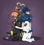  absol female houndoom murkrow pok&eacute;mon sssonic2 umbreon wallpaper 