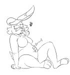 2019 29:31 4_fingers anthro arm_support barefoot belly big_breasts biped black_and_white blush blush_lines breasts buckteeth cheek_tuft digital_drawing_(artwork) digital_media_(artwork) dipstick_ears facial_tuft featureless_breasts feet female female_anthro fingers foot_markings front_view full-length_portrait fur fur_tuft generation_8_pokemon half-closed_eyes hand_on_own_belly hand_on_stomach lagomorph leg_markings looking_at_viewer mammal markings monochrome multicolored_ears narrowed_eyes naturally_censored navel neck_tuft nintendo nude nude_anthro nude_female on_ground one_ear_up onomatopoeia open_mouth overweight overweight_anthro overweight_female pokemon pokemon_(species) portrait rabbit_ears rumbling_stomach scorbunny scut_tail short_tail side_view sigh simple_background sitting sitting_on_ground sketch solo sound_effects squiggle tail teeth text thatoneaceguy three-quarter_view toeless_(marking) tuft white_background