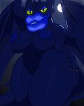 anthro big_butt breasts butt crossgender dragon dreamworks female how_to_train_your_dragon hyper hyper_lips lips m4n moon night_fury scalie sky solo thick_lips thick_thighs toothless western_dragon wide_hips