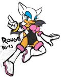 bat boots bracelet breasts clothing female footwear gloves gozi handwear jewelry legwear makeup mammal one-piece rouge_the_bat sega seth65 sonic_the_hedgehog_(series) tail thigh_boots thigh_highs thighs wings