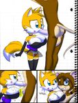  balls big_balls big_breasts big_penis breasts canine crossgender cum cum_in_mouth cum_inside cum_on_breasts fellatio female fox male mammal melissa_&quot;tailsko&quot;_prower-henegan multiple_tails norithics oral oral_sex orgasm penis rule_63 sega sex sonic_(series) sonic_team tails 