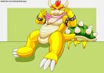 after_transformation bound bowser encasement goo_(disambiguation) koopa latex layers mario_bros mascot multilayers nintendo scalie transformation trapped xedryk zipper