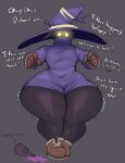  big_butt butt dialogue english_text final_fantasy glowing glowing_eyes hi_res huge_thighs mage_(final_fantasy) male potion simple_background solo square_enix text thick_thighs xytora 