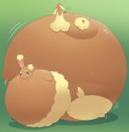  2022 ambiguous_gender anthro belly belly_expansion belly_inflation big_belly black_sclera body_inflation brown_body brown_ears buneary colored digital_media_(artwork) duo expansion eyebrows generation_4_pokemon hgh-pine hi_res huge_belly hyper hyper_belly hyper_inflation immobile inflation inflation_fetish lagomorph leporid looking_back lopunny mammal motion_lines nintendo open_mouth pink_eyes pink_inner_ear pink_nose pink_tongue pokemon pokemon_(species) rabbit round_body shaded spherical_inflation swelling tan_eyebrows tongue white_eyes 