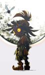  1other 2boys fairy highres horned_mask looking_at_viewer majora_(entity) mask moon multiple_boys pointed_footwear shin&#039;iri skull_kid tael the_legend_of_zelda the_legend_of_zelda:_majora&#039;s_mask 