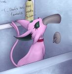  absurd_res an-tonio bathroom digital_media_(artwork) eeveelution espeon fan_character faucet female feral generation_2_pokemon hi_res looking_at_viewer nintendo pokemon pokemon_(species) silvia_(an-tonio) solo tail 