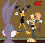  bugs_bunny daffy_duck domination duck female female_domination jk lagomorph lola_bunny looney_tunes male mammal rabbit space_jam the_looney_tunes_show warner_brothers 