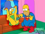 homer_simpson marge_simpson online_super_heroes tagme the_simpsons 