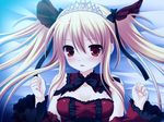  blonde_hair bloody_rondo game_cg luna_freed_queen makita_maki red_eyes twintails 