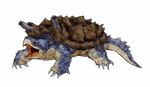  blastoise cannons nintendo plain_background pok&#233;mon pok&eacute;mon realistic reptile scalie shell snapping_turtle solo turtle unknown_artist video_games white_background 