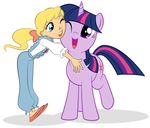  cutie_mark equine female feral friendship_is_magic hasbro horn horse human mammal megan_(mlp) megan_williams my_little_pony twilight_sparkle_(mlp) unicorn 