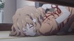  animated animated_gif bdsm blush bondage bound crotch_rope flower gif hair_flower hair_ornament hanasaku_iroha hishinawa_shibari lowres matanawa matsumae_ohana restrained shibari 