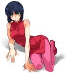  black_hair breasts genderswap green_eyes gundam gundam_zz judau_ashta solo toujou_sakana 