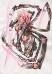  alice_twilight beam_katana energy_sword grasshopper_manufacture mechanical_limbs no_more_heroes pink_hair sword weapon 