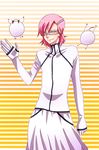  arrancar bleach espada glasses ikeyaso lumina male male_focus pink_hair shueisha szayel_aporro_grantz szayelaporro_granz verona yellow_eyes 