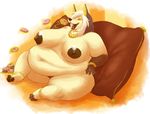  anthro anubian_jackal berlin big_breasts bracelet breasts canine chubby doughnut dripdry eating female gold herro jackal jewelry mammal milf morbidly_obese mother necklace nipples nubian nude obese overweight parent pillow ring solo stuffing toe_ring 