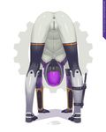  alien all_fours anus bottomless butt dripping exposed female gas_mask ichiro looking_at_viewer mass_effect nipples presenting pussy pussy_juice quarian sci-fi solo tali tali&#039;zorah_nar_rayya tali'zorah_nar_rayya three-fingered 
