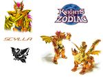  animal animals armor beasts chimera cloth figure knights_of_the_zodiac male male_focus multiple_views no_humans photo pink_hair saint_seiya scales scylla scylla_io solo toy wings 