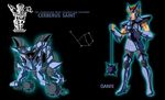  armor ball_and_chain cerberus cerberus_dante chains cloth constellation dante knight knights_of_the_zodiac mace male male_focus monster mythology saint_seiya spikes warrior weapon 